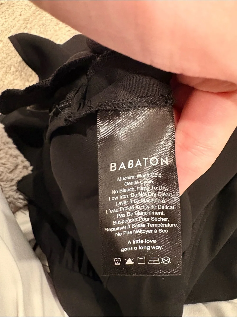 Babaton by Aritzia Black Sleeveless Wide Leg Cropped Jumpsuit Size 6 - Picture 14 of 14